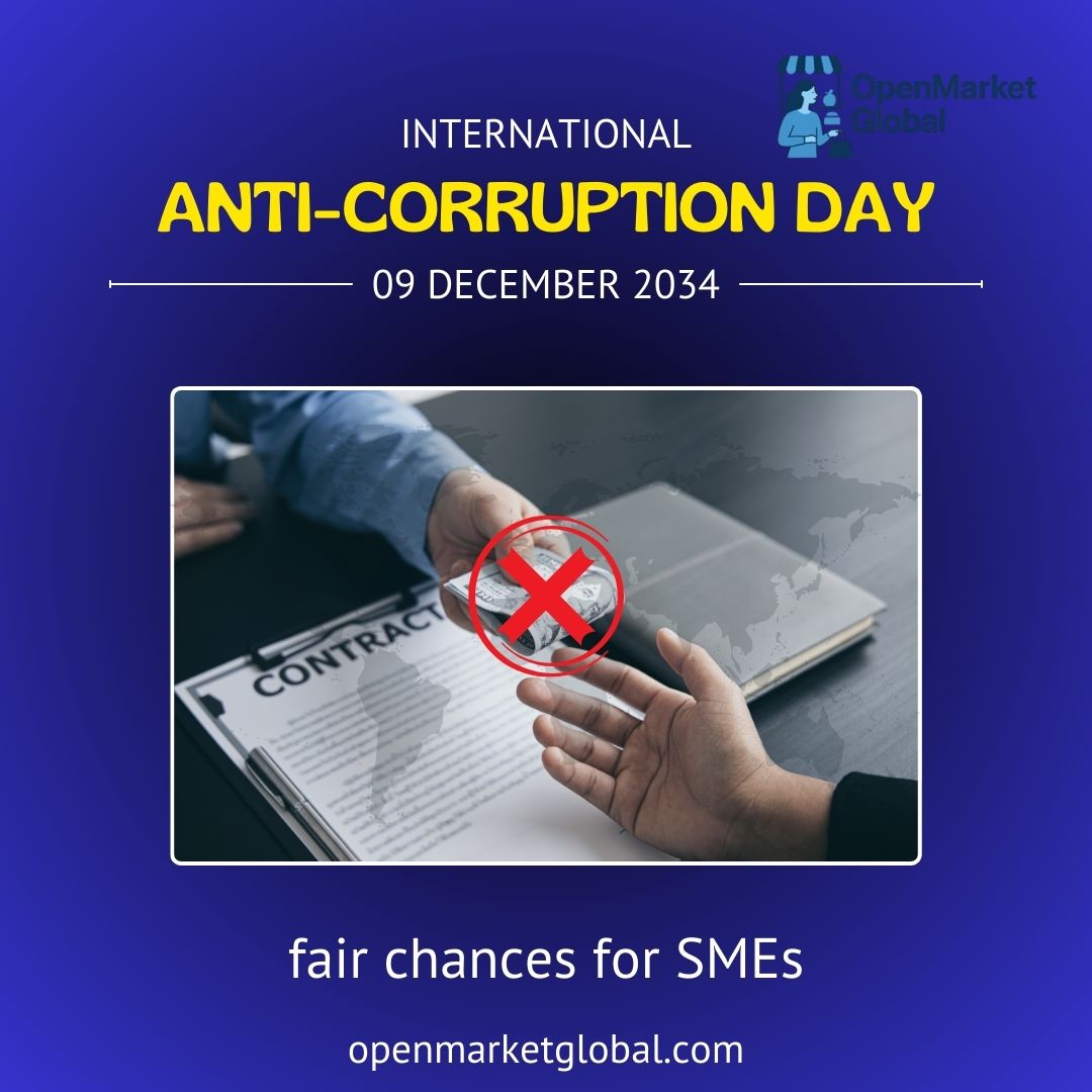 Entrepreneurs discussing procurement and transparency